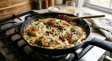 Creamy Tuscan Chicken Recipe