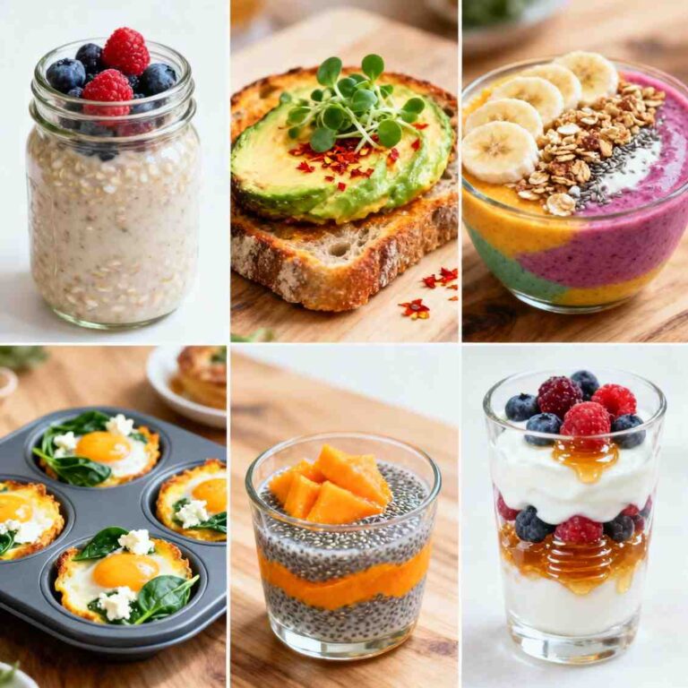 What Is the Healthiest Thing to Make for Breakfast? 25 Healthy Breakfast Ideas for Weight Loss & Energy