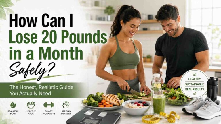 How Can I Lose 20 Pounds in a Month Safely? The Honest, Realistic Guide You Actually Need