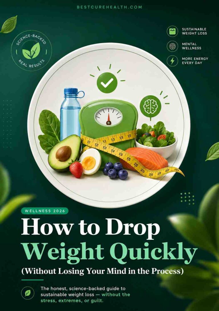 How to Drop Weight Quickly (Without Losing Your Mind in the Process)