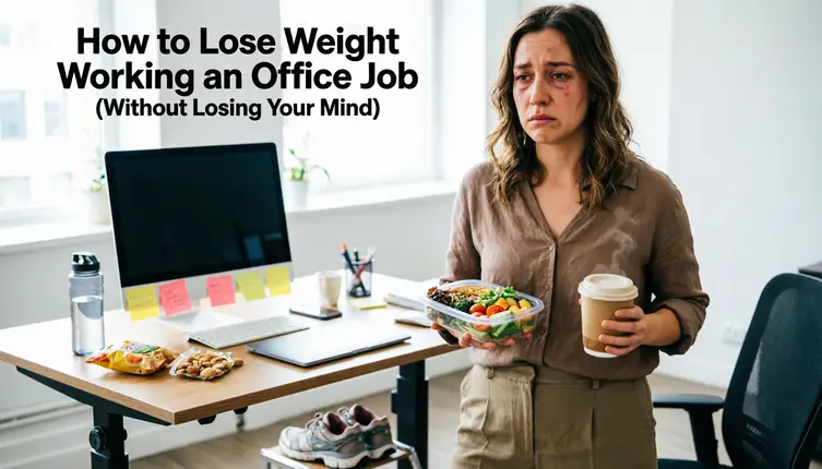 How to Lose Weight Working an Office Job (Without Losing Your Mind)